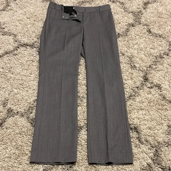 J. Crew Textured Gray Suit Set Blazer and NWT Trousers Size 0 Petite - Picture 8 of 11